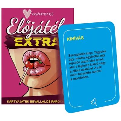100Moments Előjáték EXTRA - erotikus kártyajáték pároknak: 7 079 Ft