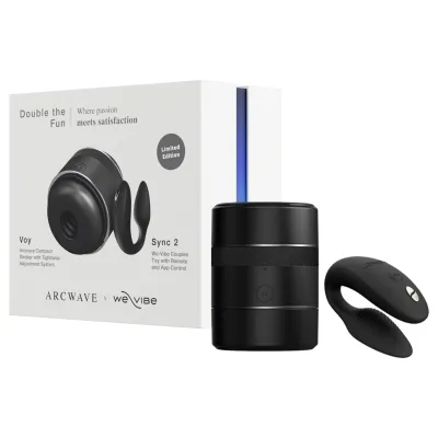 Arcwave Voy és We-Vibe Sync 2 - Double the Fun szett (fekete): 55 110 Ft