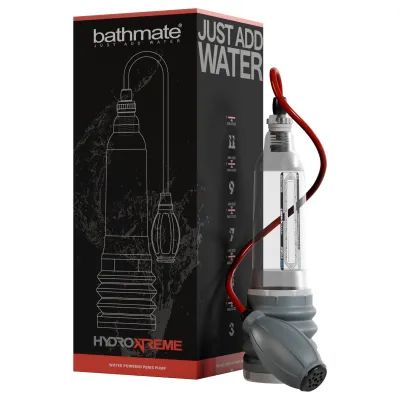 Bathmate HydroXtreme 7 - hidropumpa, kiegészítők nélkül (átlátszó): 66 921 Ft