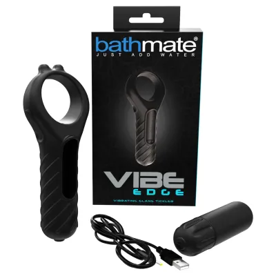 Bathmate Vibe Edge - akkus vibrátor (fekete): 14 165 Ft