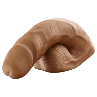 Blush UrSelf Affirm - életthű műpénisz (barna) - 13 cm