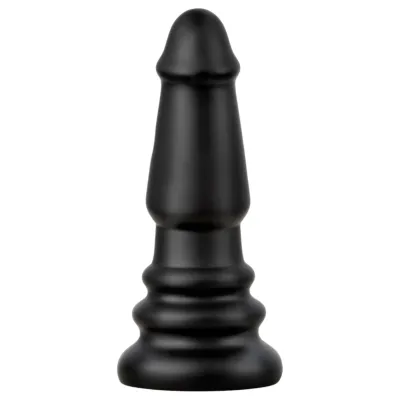 BUTTR Tactical II - óriás anál plug (fekete) - 26 cm