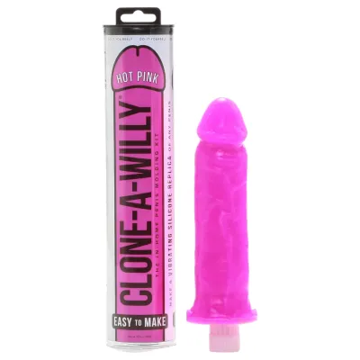 Clone-a-Willy - péniszmásoló szett vibrátorral (pink): 25 189 Ft