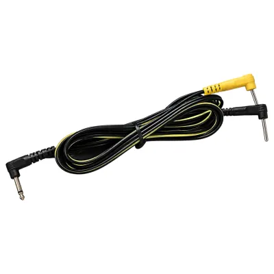 DG-LAB - elektródakábel derékszögű 2 mm-es tüskékkel (fekete): 2 591 Ft