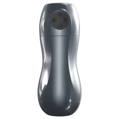 Dorcel Blowjoy Vibe - szívó és vibrációs akkus maszturbátor (szürke)
