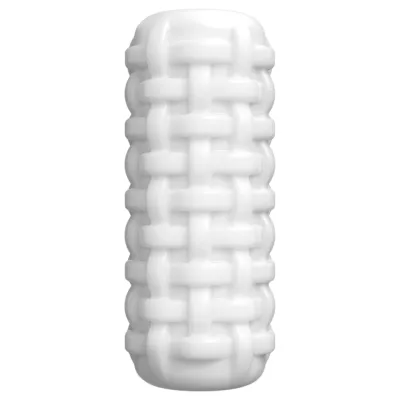 Dorcel Cup Tight - gyöngyös csatornájú maszturbátor férfiaknak (fehér)