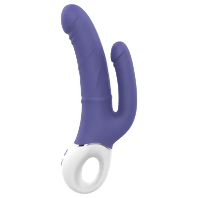 Dreamtoys Essentials - dupla vibrátor (lila): 25 189 Ft