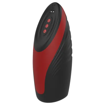Dreamtoys Essentials - szívó-vibráló maszturbátor (fekete): 37 000 Ft