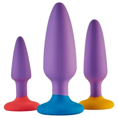 Dreamtoys Love Signal - anál plug szett (lila): 11 016 Ft