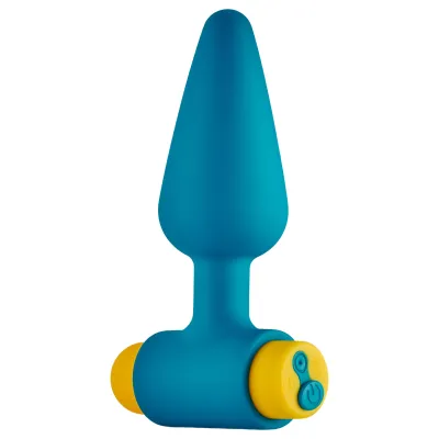 Dreamtoys Love Signal - vibráló anál plug (zöld): 6 291 Ft