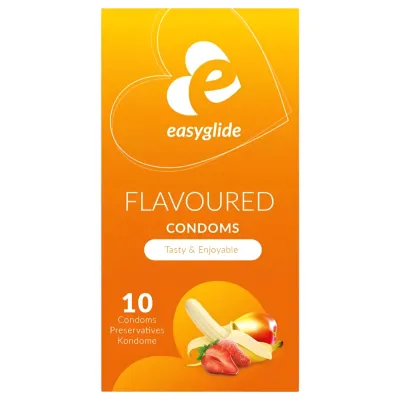 Easy<strong>Glide</strong> Flavoured - gyümölcs ízű óvszer (10db): 3 142 Ft