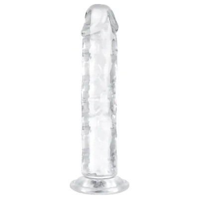 EasyToys - zselés dildó - 16cm (átlátszó): 5 504 Ft