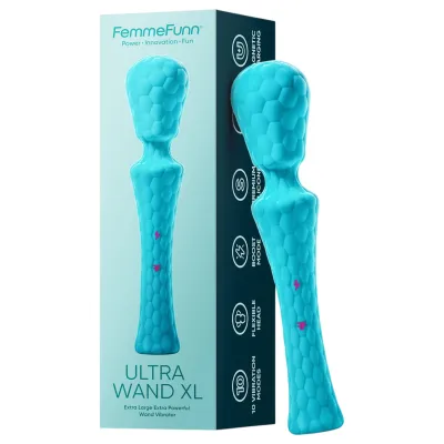 FemmeFunn Ultra <strong>Wand</strong> XL - prémium masszírozó <strong>vibrátor</strong> (türkiz): 40 543 Ft