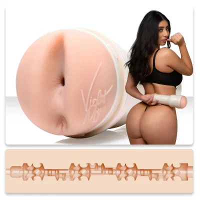 Fleshlight Girls Violet Myers Ahegao - élethű popsi maszturbátor (testszínű): 33 850 Ft