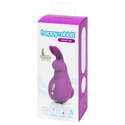 Happyrabbit Clitoral - nyuszis csikló vibrátor (lila): 14 165 Ft