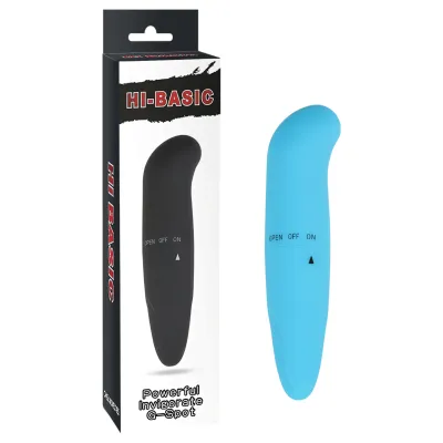 Hi-Basic Powerful Invigorate - G-pont mini vibrátor (kék): 2 354 Ft