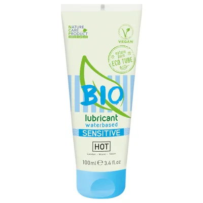 HOT Bio Sensitive - vegán vízbázisú síkosító (100ml): 3 142 Ft