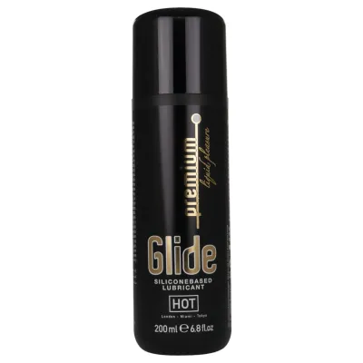 HOT Premium Glide - szilikonos síkosító (200ml): 10 228 Ft