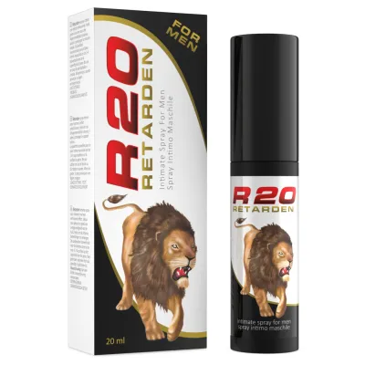 Intimateline R20 - hűsítő késleltető spray férfiaknak (20ml): 5 504 Ft