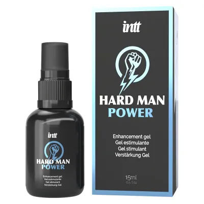 Intt Hard Man Power - stimuláló gél férfiaknak (15 ml): 5 661 Ft