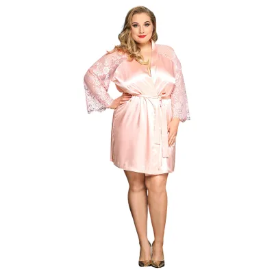 JSY 067 - babydoll szett (rózsaszín / Plus Size): 11 803 Ft