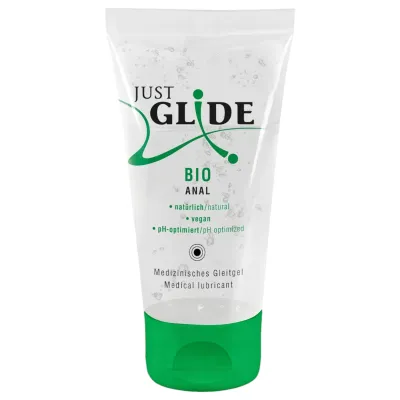 Just Glide Bio ANAL - vízbázisú vegán síkosító (50ml): 1 567 Ft