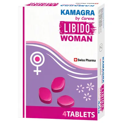 Kamagra by Carene Libido Woman - étrend-kiegészítő tabletta nőknek - 4 db: 14 165 Ft