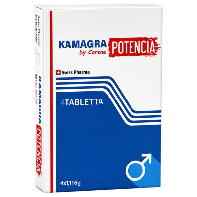 Kamagra by Carene Potencia - étrend-kiegészítő tabletta férfiaknak - 4 db: 10 228 Ft