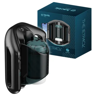 Kaotik Labs Jetpack - kétkezes automata interaktív <strong>maszturbátor</strong> (fekete): 49 598 Ft