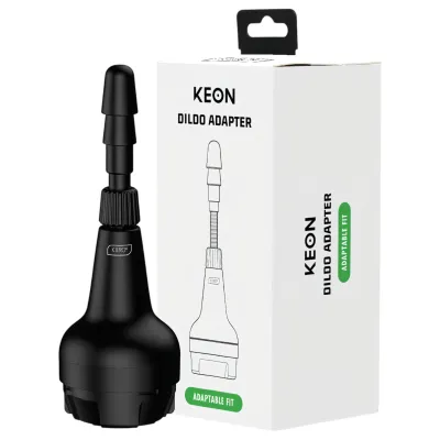 Kiiroo Keon - dildó adapter (fekete): 13 378 Ft