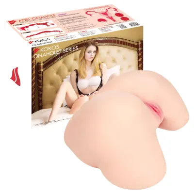Kokos Adel Real Hips - élethű torzó maszturbátor (natúr): 107 866 Ft