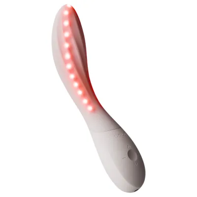 LELO Mona Spectra - okos G-pont vibrátor LED-fénnyel (fehér): 78 732 Ft