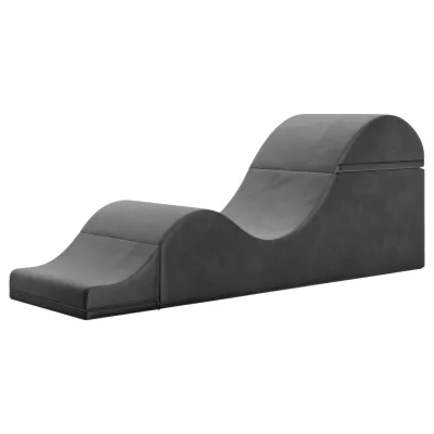 Liberator Aria Flip Chaise - variálható tantra kanapé bútor - 3 részes (fekete): 236 213 Ft