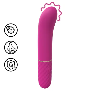 Loveline - mini G-pont vibrátor (rózsaszín): 10 228 Ft