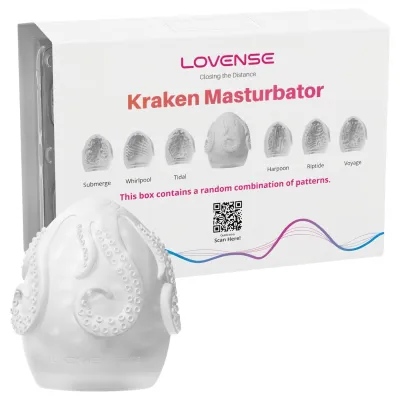 LOVENSE Kraken - maszturbációs tojás - 6db (fehér): 17 315 Ft