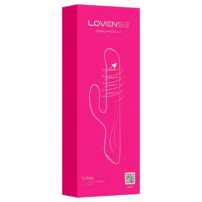 LOVENSE VELVO - okos, forgó gyöngyös vibrátor (pink): 61 409 Ft
