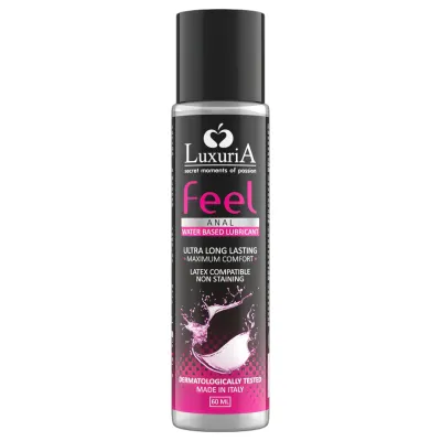LuxuriA Feel Anal - vízbázisú anál síkosító (60ml): 1 803 Ft