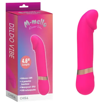 M-Mello Dildo Vibe - akkus mini vibrátor (rózsaszín): 6 291 Ft
