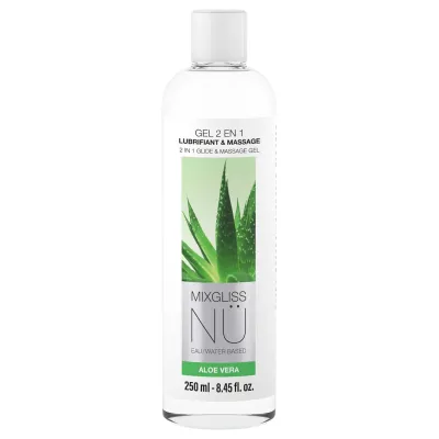 Mixgliss Nu Aloe Vera - nuru masszázs gél és síkosító (250ml)