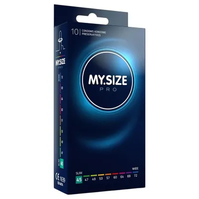 My.Size PRO - egyedi méretű óvszer - 45 mm (10 db): 3 929 Ft