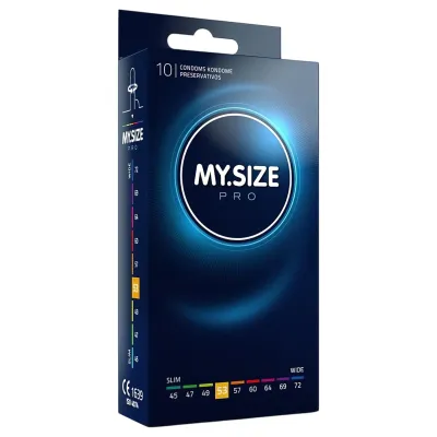 My.Size PRO - egyedi méretű óvszer - 53 mm (10 db): 3 929 Ft