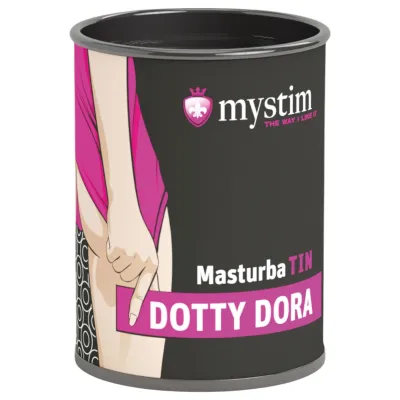 Mystim MasturbaTIN Dotty Dora - pontozott <strong>maszturbátor</strong> (fehér): 3 929 Ft
