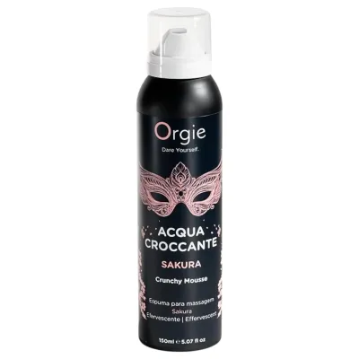 Orgie Acqua Croccante - masszázs hab - cseresznyevirág (150ml): 5 983 Ft