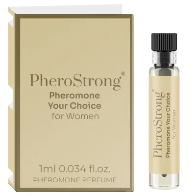 PheroStrong Your Choice - feromon <strong>parfüm</strong> nőknek (1ml): 1 409 Ft