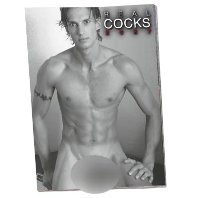Real Cocks 2027 - erotikus falinaptár (1 db)