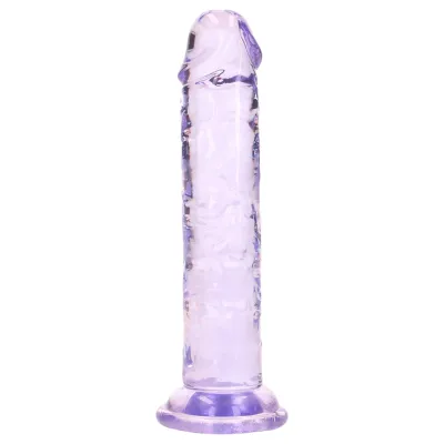 RealRock - élethű dildó tapadókoronggal (lila) - 12,7 cm: 2 354 Ft