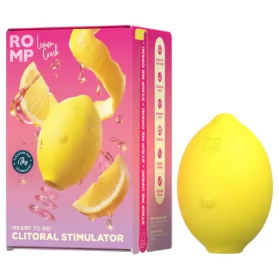 Romp Lemon Crush - léghullámos csiklóizgató (sárga): 16 528 Ft