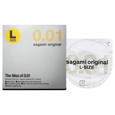 Sagami Original 0,01 L - óvszer - 58mm (1db): 3 378 Ft