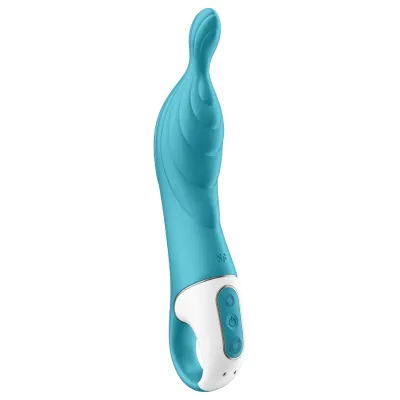 Satisfyer A-Mazing 2 - akkus, A-pont vibrátor (türkiz): 11 728 Ft