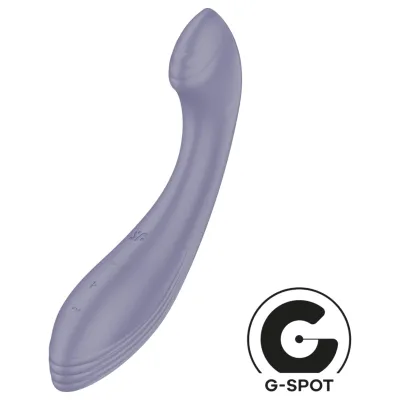 Satisfyer G-Force - akkus, vízálló G-pont vibrátor (lila): 11 803 Ft